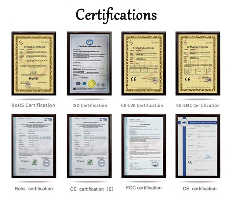 JXBTS Certifications JXBTS Certifications
